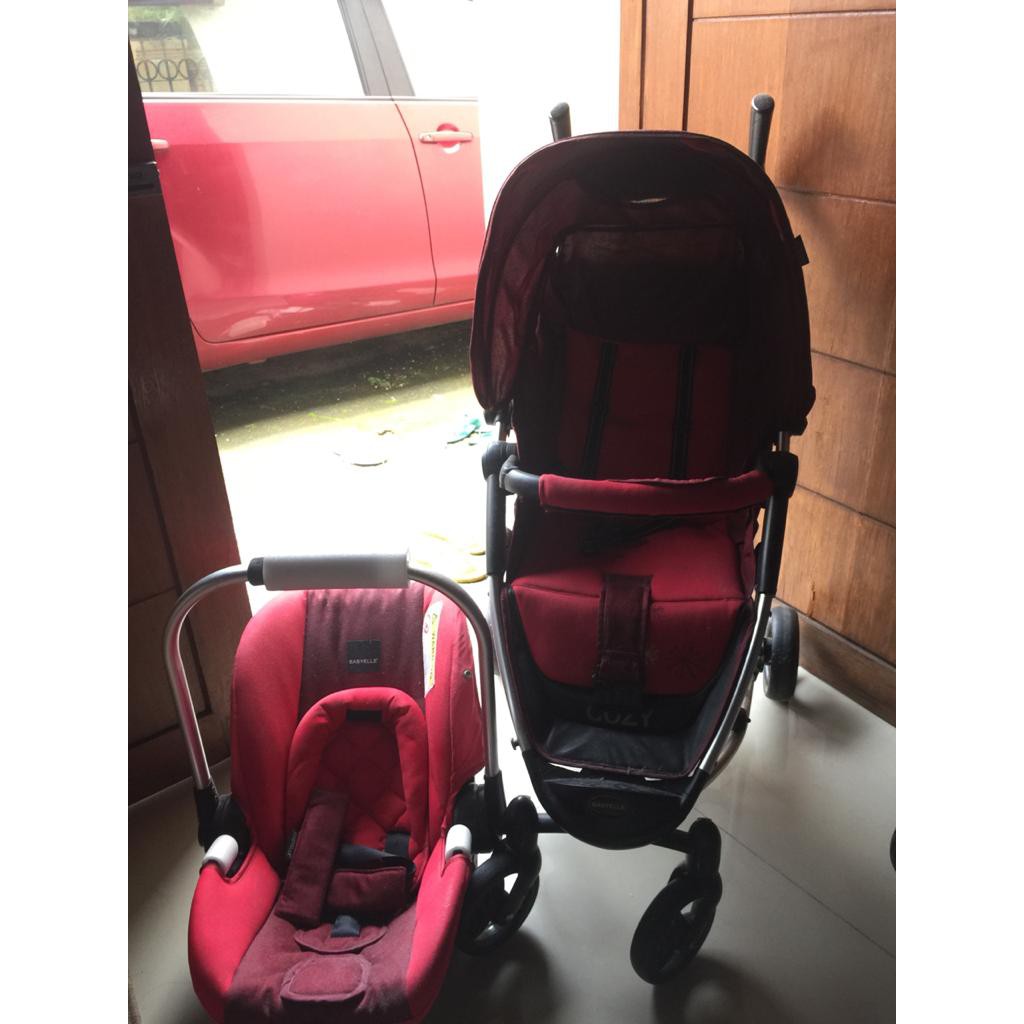 Stroller Baby Elle Cozy Travel System (TS) 602