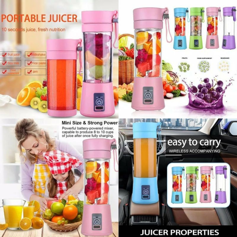 Blender Jus Buah Portabel