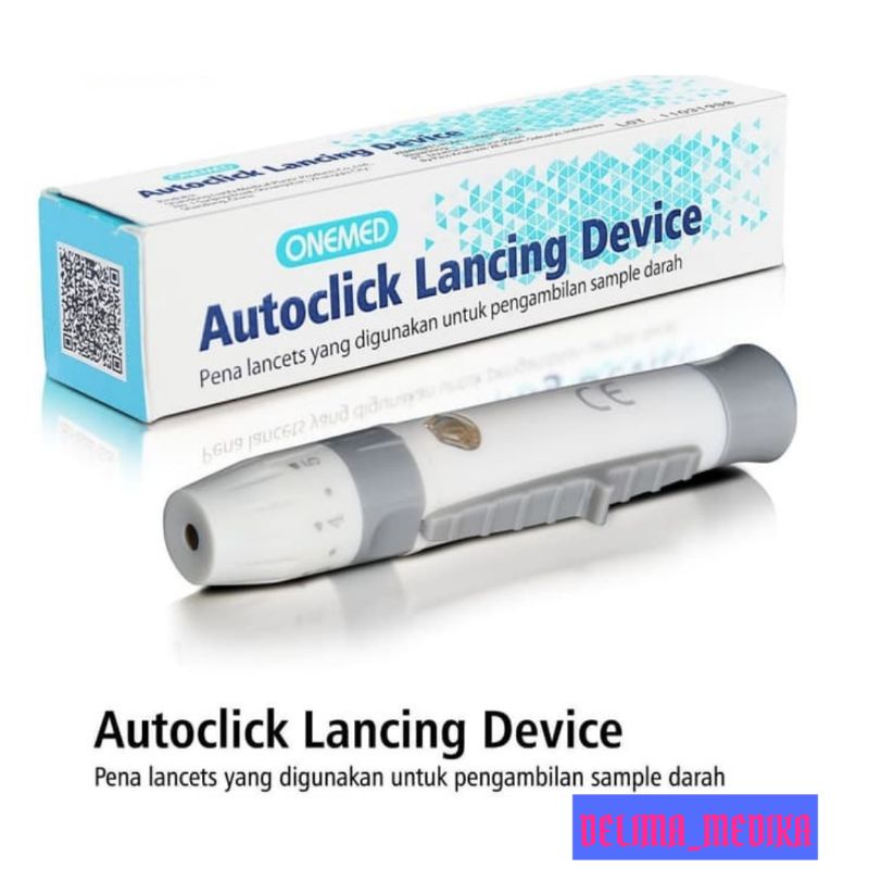 Jual Pen Lancet Autoclick Kancing Device Nesco Onemed Alat Ambil