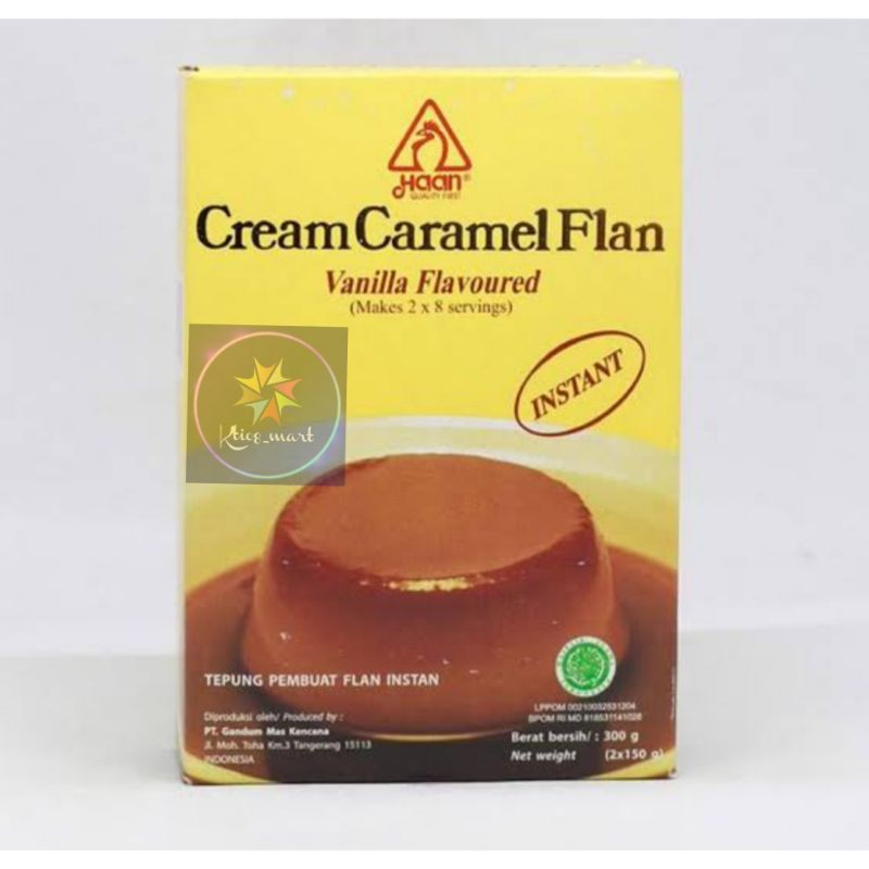 

HAAN CREAM CARAMEL FLAN 300GR/Vanilla Flavours/intant/Import