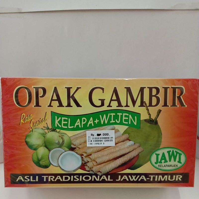 

OPAK GAMBIR KELAPA+WIJEN 275g