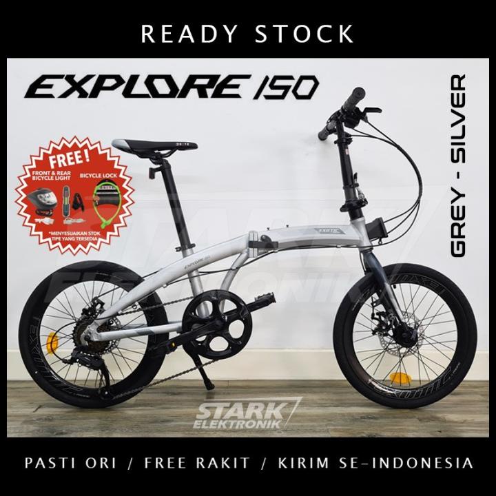 Exotic Explore 150 Sepeda Lipat Folding Bike