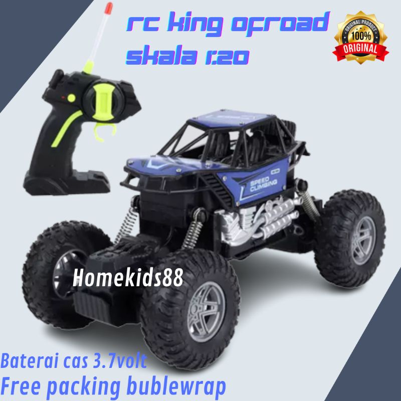Mobil Remot control baterai cas RC offroad murah mainan mobil remot control terlaris RC king offroad