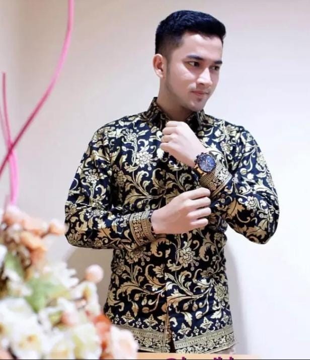 New Arrival Distro Batik Pria Sogan Hrb026 Batikaf Notoarto