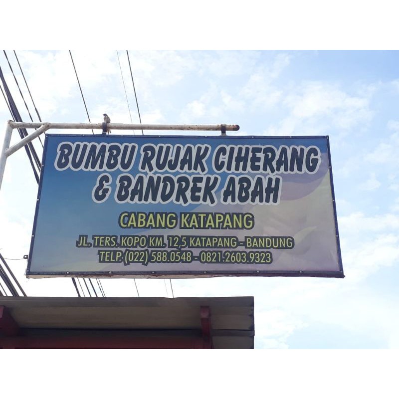 

BANDREK ABAH DAN BUMBU RUJAK CIHERANG KATAPANG