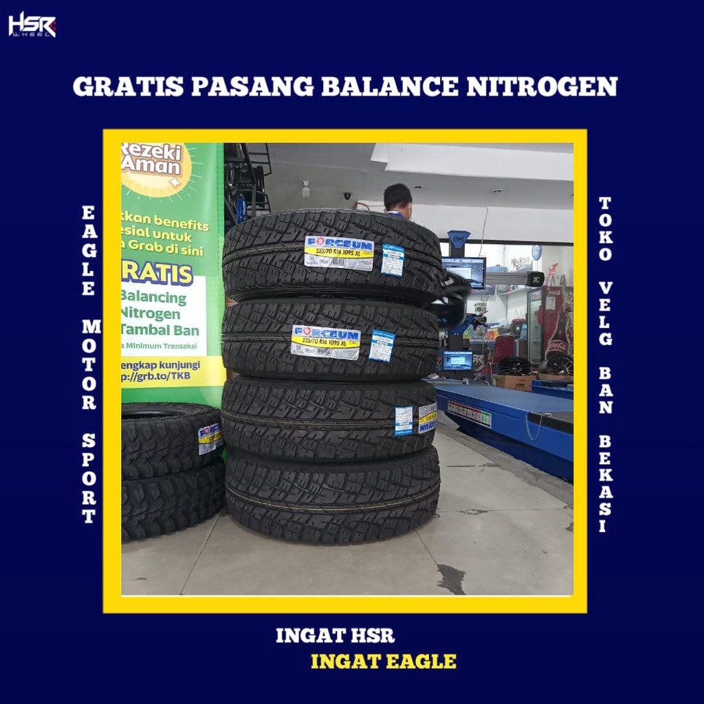 Ban Mobil Berkualitas Ban Semi Offroad R16 Merk Forceum ATZ 235 70 R16