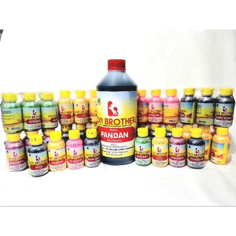 

Pewarna lion brothers | Bahan tambahan pangan campuran pewarna dan perisa | Pewarna makanan lion brothers