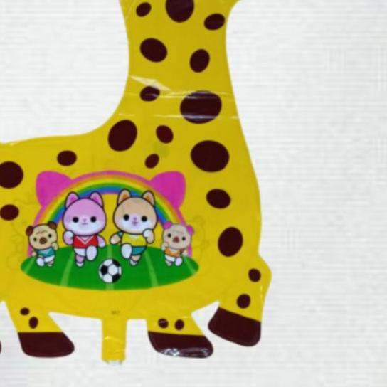 ➽ 1pack JERAPAH (BALON GAS/FOIL/TERBANG/KARAKTER ) ✪