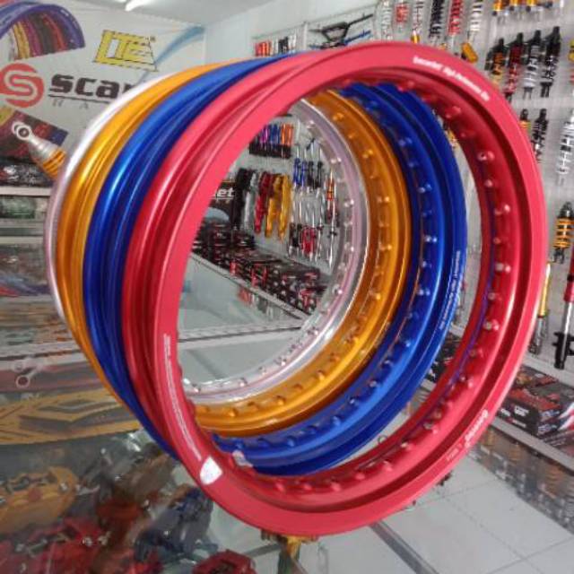 Velg tapak lebar ring 14 ukuran 185 type wm