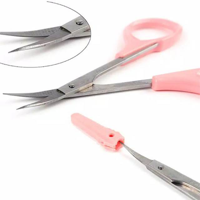 gunting kecil stainless steel untuk memotong bulu alis