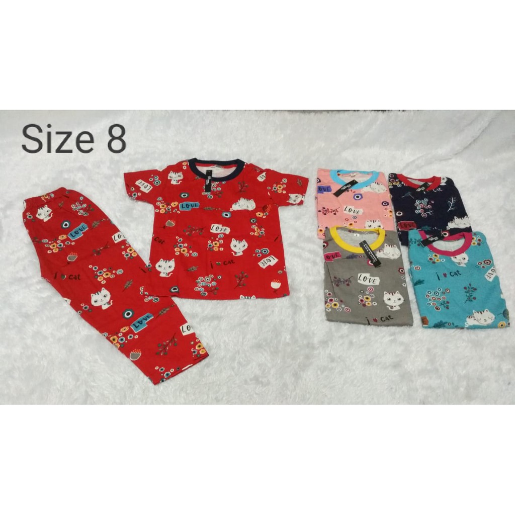 Setelan / Baju Anak Soft Katun 24s Murah by RA Kids Original