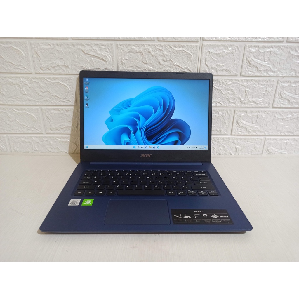 Acer Aspire 5 A514-52 Blue Core i5 Gen 10 Nvidia GeForce MX250 2GB Laptop second