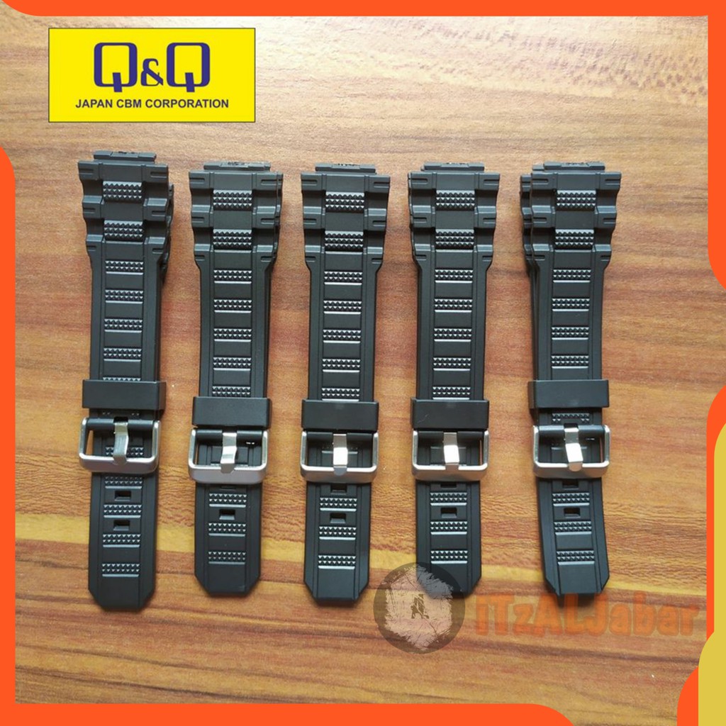 Tali jam tangan Q&amp;Q M146 Rubber strap Tali jam QQ M146