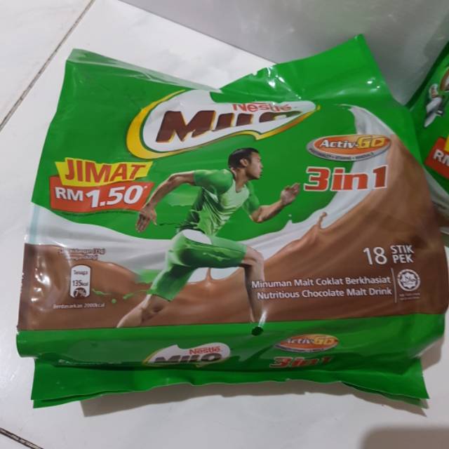 

Milo Malaysia ACTIVE- GO 3in1