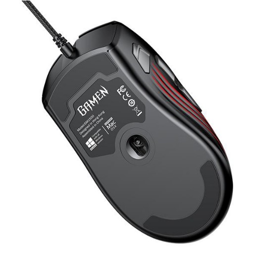 Mouse Gaming Gamen GM1500 6400DPI Optical USB