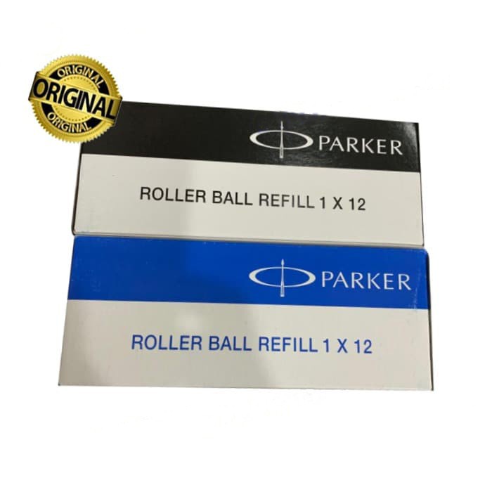 

TULIS-ALAT- ISI ULANG / REFILL TINTA ROLLERBALL PARKER - HITAM, MEDIUM -ALAT-TULIS.