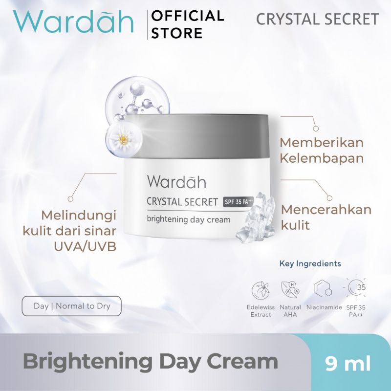 wardah crystal secret Day cream