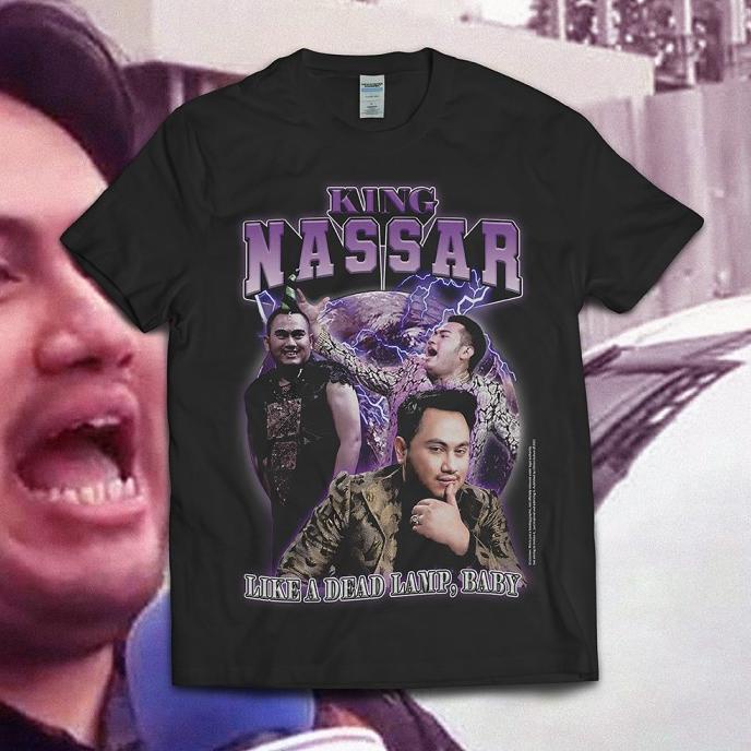 KAOS/BAJU - KING NASSAR bootleg concept tees