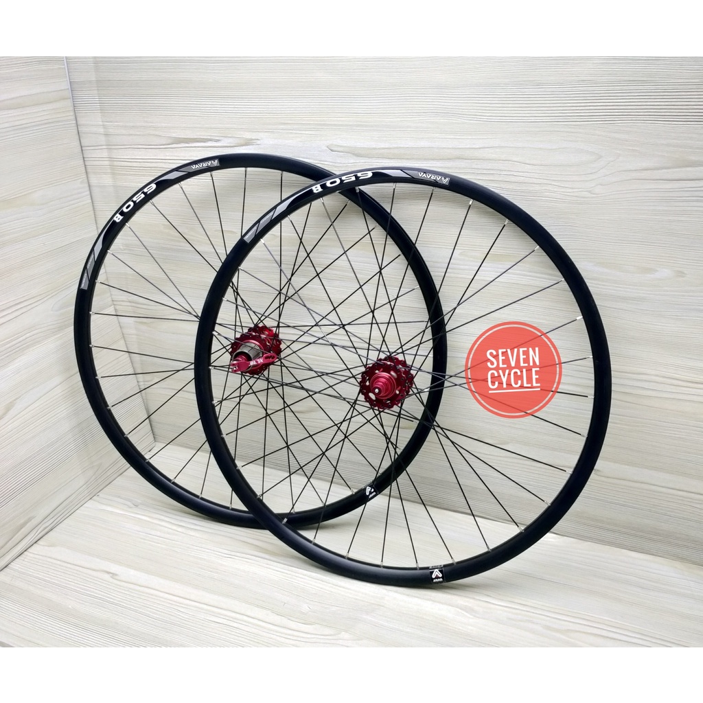 Wheelset ARAYA 27.5 650B Hub xlr8 jangkrik