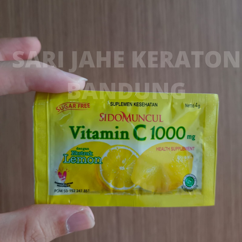 Vitamin C1000 Sido Muncul Sachet Satuan Vitamin C
