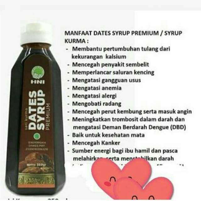 

dates syrup HNI HPAI