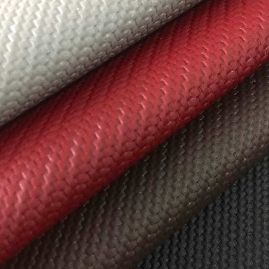 Kulit Sintetis Carbon Accura Trax (jok motor / jok mobil)