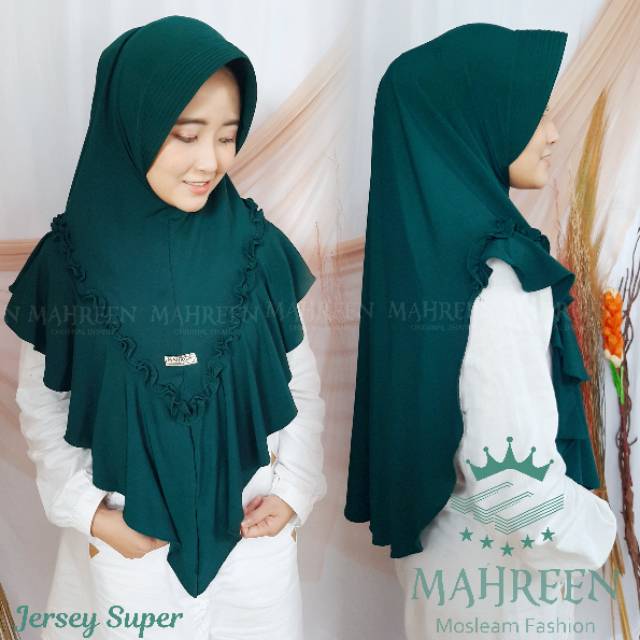 Ori mahreen kriwil zoya hijab jersey super