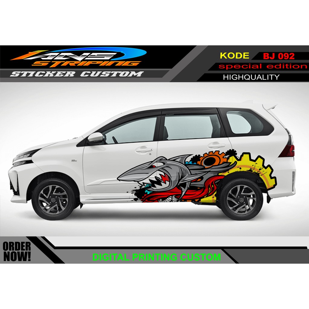 STRIPING MOBIL AVANZA XENIA HIU