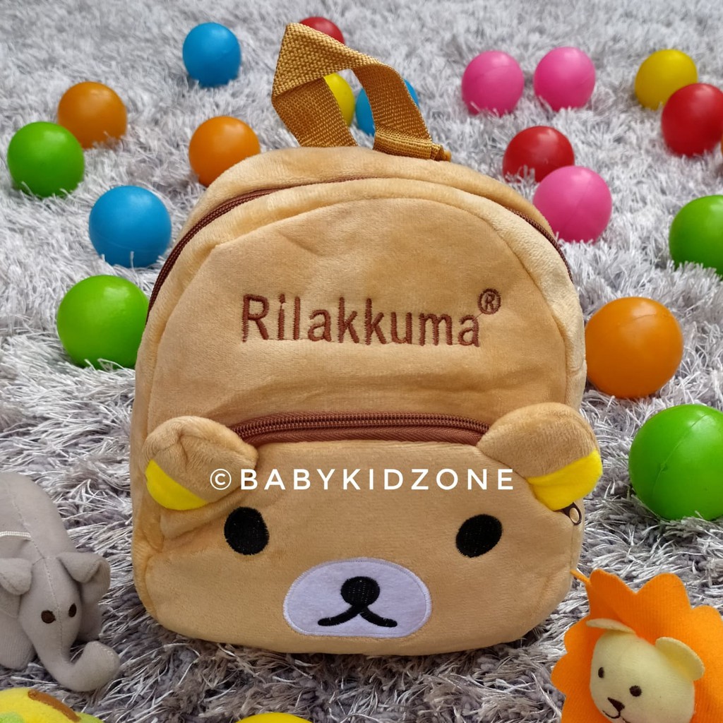 Tas Ransel Kecil Anak Sekolah Karakter Rilakkuma Sale