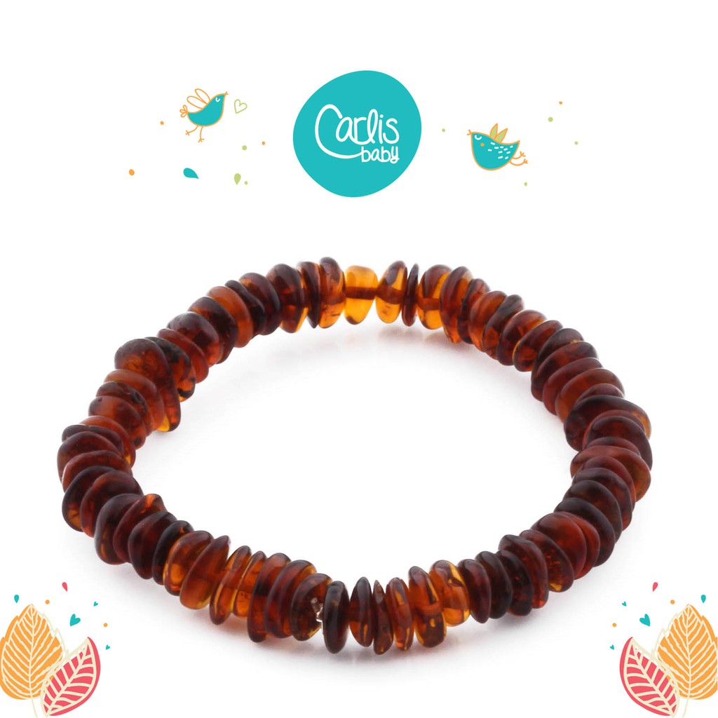 (CCE85 , CCE61) Gelang Amber Elastis untuk Dewasa By Carlis Baby