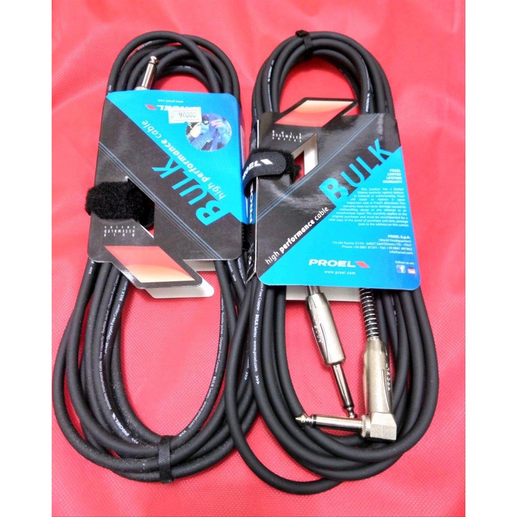 kabel jeck gitar dan bass akustik elektrik 6 meter ori cocok yamaha ibanez fender gibson dll