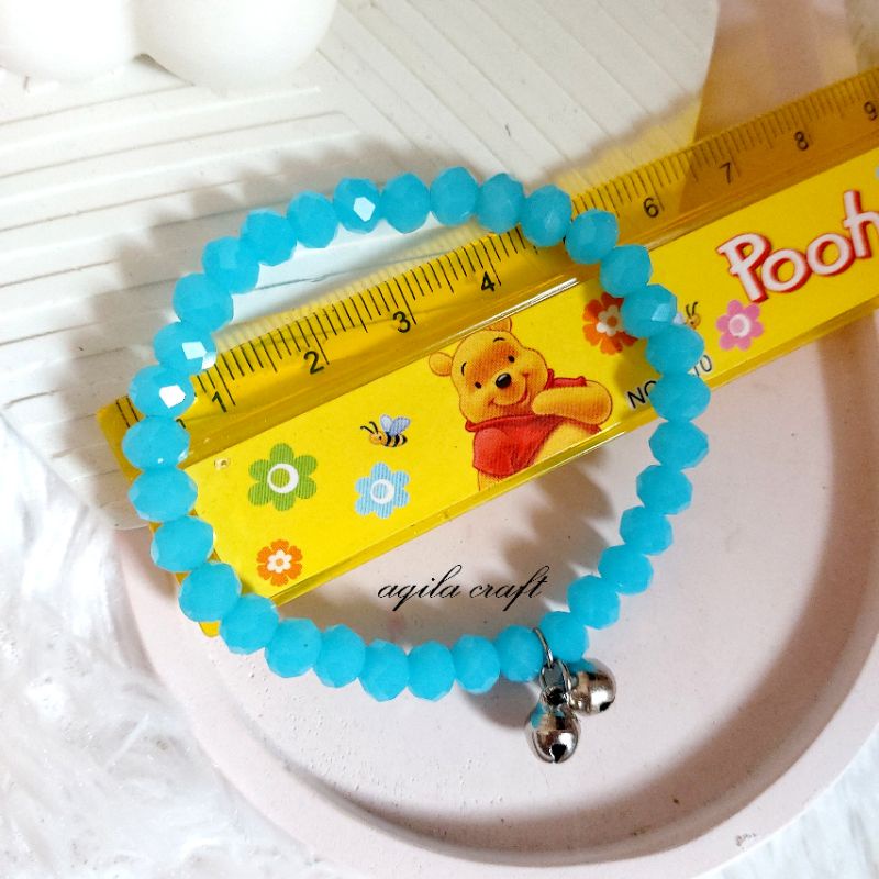 GELANG TANGAN MANIK MANIK KRISTAL GELANG WANITA KRINCING BUNYI GELANG ELASTIS KRISTAL KRINCINGAN BUNYI BRACELET