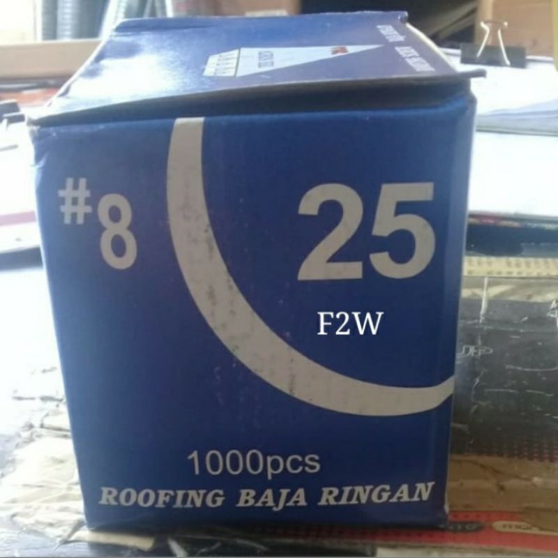 #8X25 SEKRUP ROOFING BAJA RINGAN ZOLO #8X25 SKRUP ROOFING SCREW