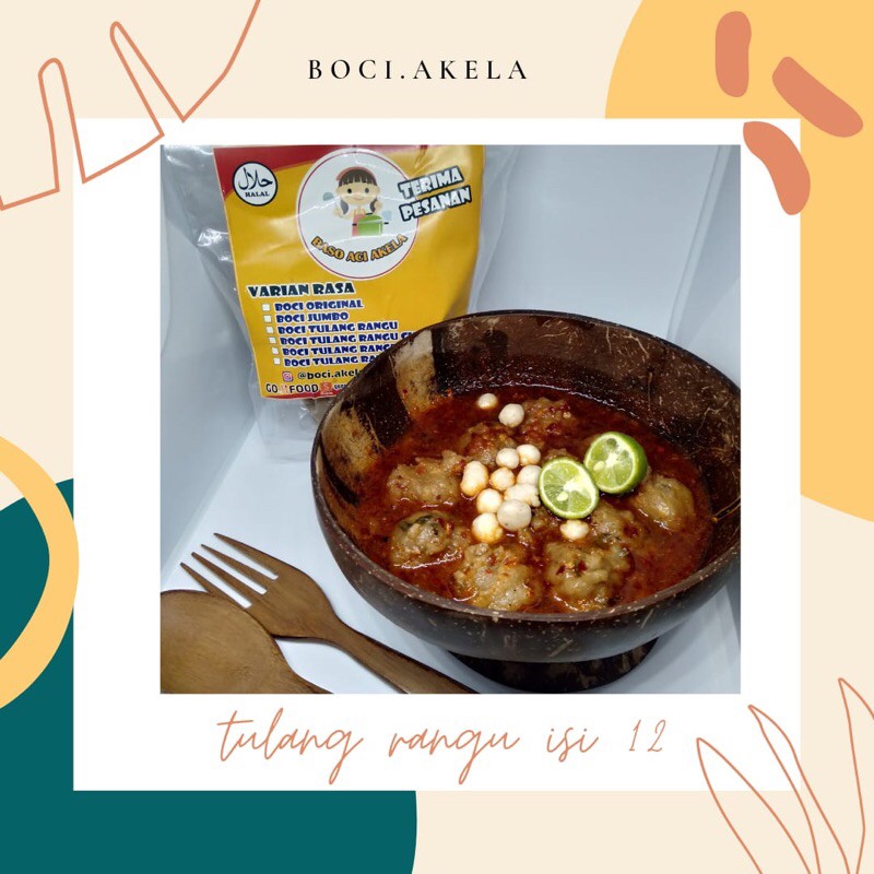 

BASO ACI TULANG RANGU SIOMAY KHAS BOCI AKELA