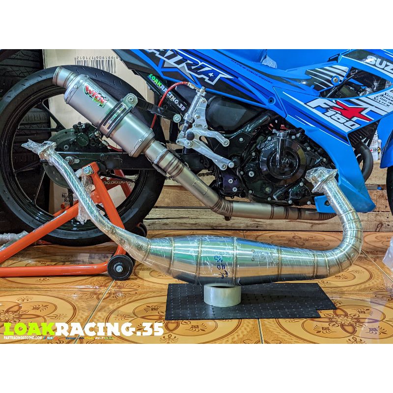 chamber perut knalpot RS-1 RS1 uk 42 promax not ahau1 kdx