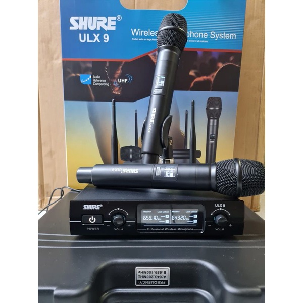 MIC SHURE WIRELESS XLR6500/ ULX9 / ULX9 PLUS / KSM2020 NEW SERIES BEST QUALITY BODY BESI