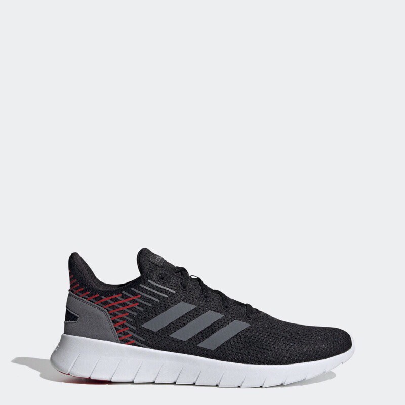adidas running sepatu Asweerun pria hitam