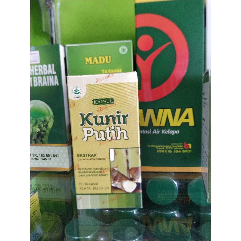 KAPSUL KUNIR PUTIH (60KAPSUL)