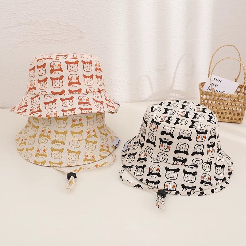 Topi Bucket Anak Import Unisex Nice Girl