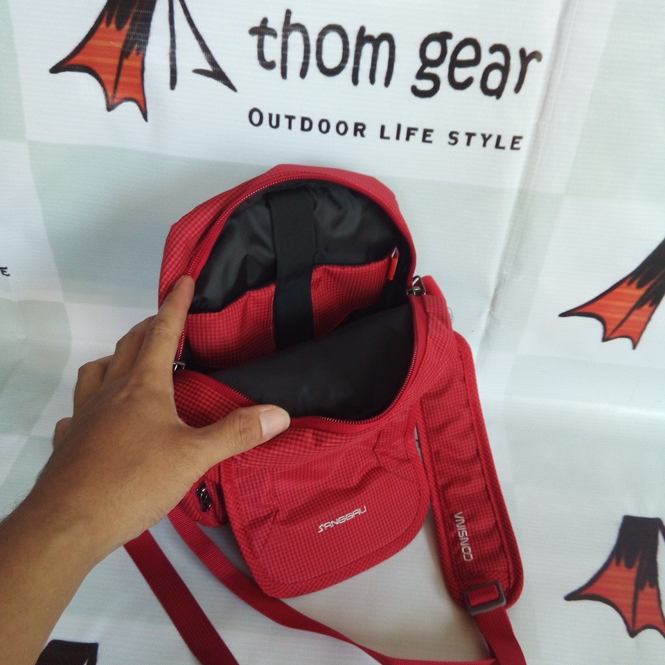 Tas Selempang Pria Wanita Consina Sanggau Merah Biru Abu Thomgear Toko Outdoor Probolinggo