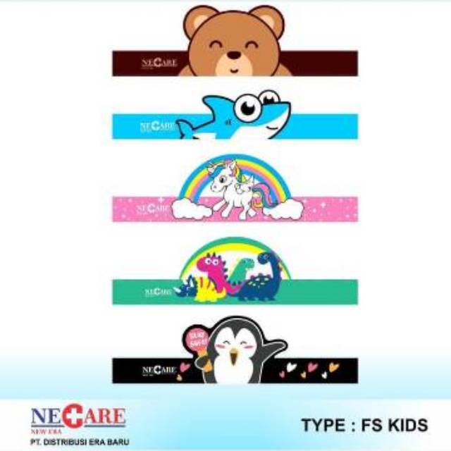 NEW ERA KIDS FACE SHIELD PELINDUNG WAJAH ANAK NEW ERA FS-04 READY STOCK