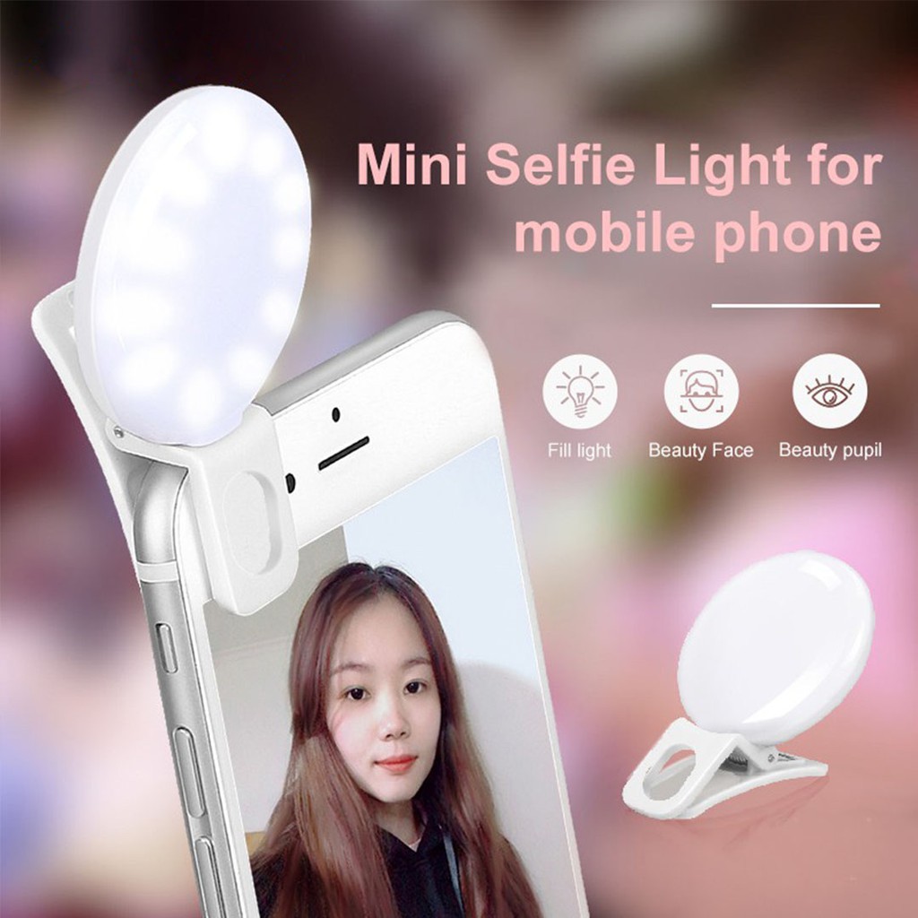 Ring Light Selfie MIni Q Portable SF02