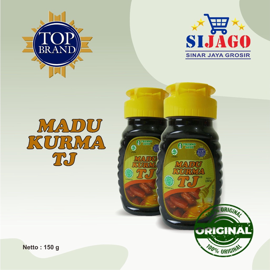 

Madu TJ kurma 150 ml