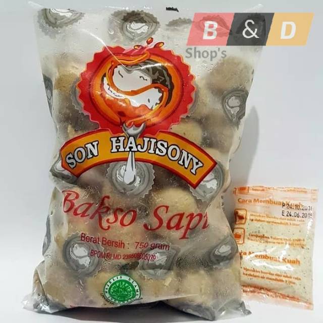 

SONY HAJI. Bakso Daging Sapi Khas Lampung Isi 50 Pcs.