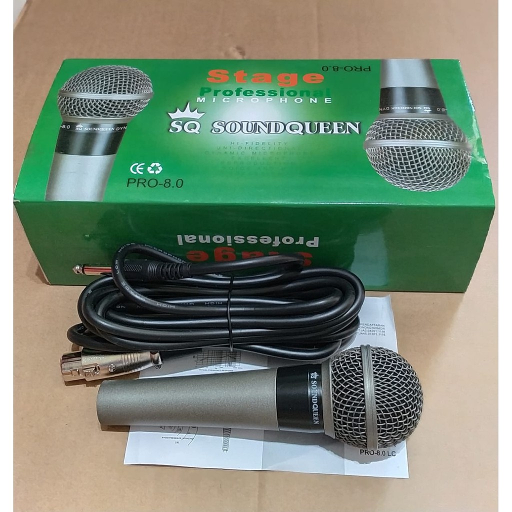 Mic Soundqueen Pro 8.0 Kualitas Bagus