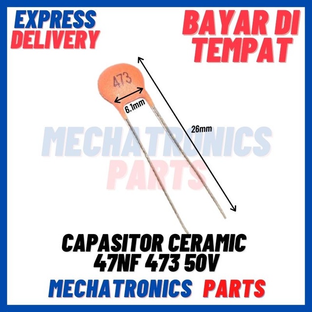 [PAS-9745] CAPASITOR CERAMIC 47NF 473 50V