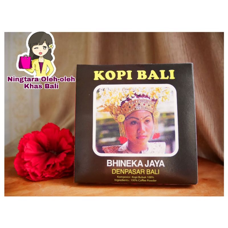 KOPI BUBUK BALI BHINEKA JAYA (CAP KUPU-KUPU BOLA DUNIA)