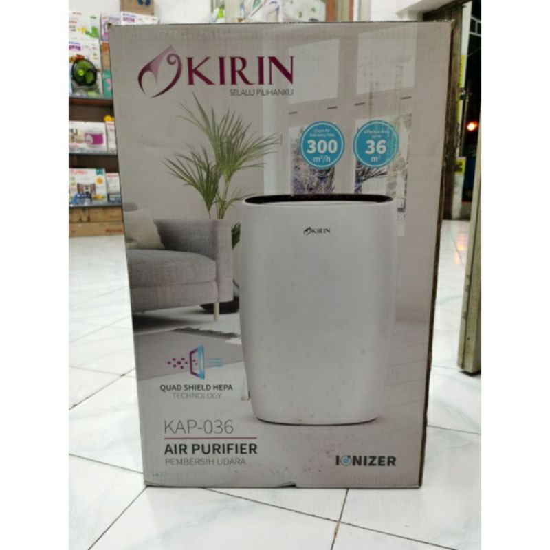 Kirin Air Purifier KAP-036 Ionizer