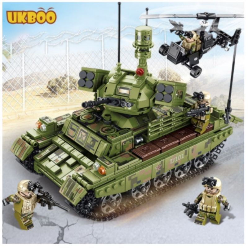 Lego Block Tank Besar Super Armor