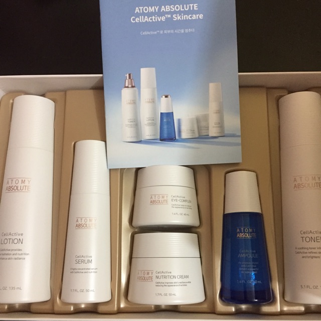 ATOMY ABSOLUTE CELLACTIVE SKINCARE SET
